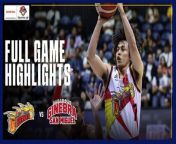 PBA Game Highlights: San Miguel survives Ginebra scare, stays perfect from mada in san xxx