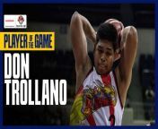 PBA Player of the Game Highlights: Don Trollano delivers down the stretch for San Miguel vs. Ginebra from don don
