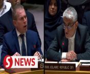 Israel and Iran condemned each others&#39; military actions in the Middle East during a tense United Nations Security Council emergency meeting on Sunday (April 14).&#60;br/&#62;&#60;br/&#62;WATCH MORE: https://thestartv.com/c/news&#60;br/&#62;SUBSCRIBE: https://cutt.ly/TheStar&#60;br/&#62;LIKE: https://fb.com/TheStarOnline&#60;br/&#62;