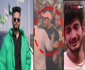 Elvish Yadav shows solidarity with Munawar Faruqui after the latter got hit in a fight involving shopkeepers in Mumbai. Watch Out &#60;br/&#62; &#60;br/&#62;#MunawarFaruqui #elvishYadav #ViralVideo&#60;br/&#62;~HT.99~PR.128~