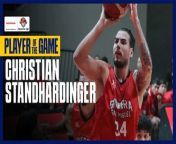 PBA Player of the Game Highlights: Christian Standhardinger carries Ginebra against Blackwater from dixie ml player