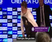 VIDEO: “S*** management” - Pochettino clashes with journalist from girls mating s