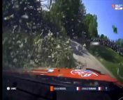 WRC 2 Croatia 2024 Day 1 Rossel Incredible Save from yms crazy world