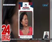 Nagsalita na si First lady Liza Araneta Marcos sa relasyon ng first family sa pamilya ni Vice President Sara Duterte. Sa isang punto, binanggit niyang nasaktan kasi siya.&#60;br/&#62;&#60;br/&#62;&#60;br/&#62;24 Oras is GMA Network’s flagship newscast, anchored by Mel Tiangco, Vicky Morales and Emil Sumangil. It airs on GMA-7 Mondays to Fridays at 6:30 PM (PHL Time) and on weekends at 5:30 PM. For more videos from 24 Oras, visit http://www.gmanews.tv/24oras.&#60;br/&#62;&#60;br/&#62;#GMAIntegratedNews #KapusoStream&#60;br/&#62;&#60;br/&#62;Breaking news and stories from the Philippines and abroad:&#60;br/&#62;GMA Integrated News Portal: http://www.gmanews.tv&#60;br/&#62;Facebook: http://www.facebook.com/gmanews&#60;br/&#62;TikTok: https://www.tiktok.com/@gmanews&#60;br/&#62;Twitter: http://www.twitter.com/gmanews&#60;br/&#62;Instagram: http://www.instagram.com/gmanews&#60;br/&#62;&#60;br/&#62;GMA Network Kapuso programs on GMA Pinoy TV: https://gmapinoytv.com/subscribe