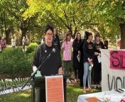 Speaking in Bendigo Victoria, the Centre Against Sexual Assault CEO Kate Wright says politicians are using cautious language about violence against women rather than demanding it end.