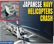 During a nighttime training flight, two Japanese navy helicopters, each carrying four crew members, crashed in the Pacific Ocean south of Tokyo, possibly colliding with each other, according to the country&#39;s defence minister on Sunday. Tragically, one crew member recovered from the waters was later declared deceased, while rescuers continued to search for the remaining seven who were still missing. The incident occurred late Saturday near Torishima island, approximately 600 kilometres (370 miles) south of Tokyo, involving two SH-60K choppers from the Maritime Self-Defense Force, Defense Minister Minoru Kihara informed reporters.&#60;br/&#62; &#60;br/&#62;#JapanHelicopterCrash #NavalTrainingTragedy #PacificOceanAccident #SH60sDisaster #JapaneseNavyLoss #TrainingExerciseTragedy #HelicopterCollision #NavalAviationIncident #PacificTrainingMishap #NavalAviationTragedy&#60;br/&#62;~PR.152~ED.194~GR.125~HT.96~