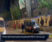 Fire at Parc des Princes after PSG win from free fire game nude sex girl