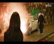 Kim Ji-won's car wreck right before Kim Soo-hyun's eyes | Queen of Tears Ep 14 | Netflix [ENG] from daroga ji ne choda