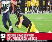 How did the rookies perform in week two of the NFL preseason?