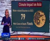 Asia has become the most impacted region by climate change, according to a report by the World Meteorological Organization. Dr. Alexander Fisher, Director of Climate Ambition at the ClimateWorks Foundation, spoke to CGTN about the flooding situation in China’s southern province of Guangdong and what, if anything, we can do to help tackle climate change.