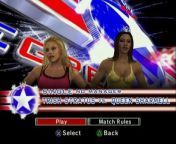 Trish Stratus vs Queen Sharmell Single from indian xxx video kajal come trick