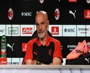 Juventus v AC Milan, Serie A 2023\ 24: the pre-match press conference from layla ac