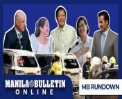 Here are this week&#39;s #MBRundown Top Stories from April 20 - 26, 2024:&#60;br/&#62;&#60;br/&#62;1. Marcos welcomes New Zealand Prime Minister Luxon and Qatar Emir&#60;br/&#62;2. 19 vehicles catch fire at NAIA parking lot&#60;br/&#62;3. UN labor agency report warns of rising threat of excess heat, climate change on world&#39;s workers&#60;br/&#62;4. VP Sara says FL Liza&#39;s sentiments have nothing to do with her mandate as VP&#60;br/&#62;5. Phivolcs record fourth &#39;short-lived&#39; phreatic eruption at Taal on April 20&#60;br/&#62;
