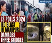 Overnight, three medium-intensity explosions rocked a bridge in Manipur&#39;s Kangpokpi district, causing damage. The blasts occurred close to Sapormeina along National Highway-2, linking Imphal to Dimapur in Nagaland. This incident unfolded just two days prior to the second phase of Lok Sabha elections, scheduled to take place in certain areas of Outer Manipur. According to a security official, the event transpired around 1:15 am near Sapormeina in Kangpokpi district.&#60;br/&#62; &#60;br/&#62;#Manipur #IEDBlast #BridgeDamage #LSPolls #Phase2 #SecurityAlert #ElectionPreparation #SafetyFirst #ManipurViolence #CommunitySafety&#60;br/&#62;~PR.152~ED.194~GR.124~HT.96~