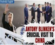 Secretary of State Antony Blinken&#39;s visit to China focuses on fair treatment for American companies amidst ongoing tensions. Watch to learn more about the latest developments in US-China relations and the challenges facing diplomatic efforts. &#60;br/&#62; &#60;br/&#62;#AntonyBlinken #BlinkeninChina #USChinaRelations #ChinaUSTensions #JoeBiden #XiJinping #ChinaRussiaTies #Oneindia&#60;br/&#62;~PR.274~ED.103~GR.122~