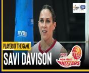 PVL Player of the Game Highlights: Savi Davison stars with 27 points in PLDT's maiden win over Creamline from nazia davison