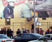 People of Iran are tearing banners showing anger over the rule of former General Qasim Suleimani from fuck girl sc