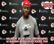 Kansas City Chiefs rookie linebacker Willie Gay Jr. discusses how he&#39;s used his opportunities in his rookie year to develop his game.