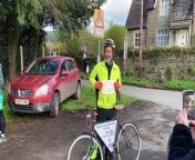 Celebrating 50 years, Ian rides to work on bike he cycled to work with on his first day 50 years ago from bike mari