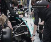 Lewis Hamilton does donuts down NYC's 5th Avenue from web com down