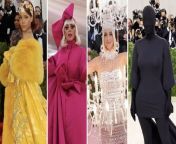 Lady Gaga&#39;s striptease! Rihanna&#39;s meme-worthy cape! We&#39;re rounding up the most show-stopping Met Gala red carpet moments