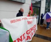 Trade unionists use Derry May Day rally to place focus on war in Gaza