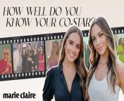 Farrah Brittany and Alexia Umansky went from sisters to Co-Stars after starring in Netflix&#39;s newest hit, Buying Beverly Hills. The dynamic duo joined Marie Claire&#39;s flagship chemistry quiz: &#39;How Well Do You Know Your Co-Star.&#39;