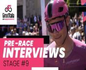 ‍♀️ The words from Jan Tratnik, Davide Ballerini and other protagonists from today&#39;s stage 9 of Giro d&#39;Italia 2024! &#60;br/&#62;&#60;br/&#62;Immerse yourself in race with our Playlist:&#60;br/&#62;✅ Strade Bianche Crédit Agricole 2024&#60;br/&#62;✅ Tirreno Adriatico Crédit Agricole 2024&#60;br/&#62;✅ Milano-Torino presented by Crédit Agricole 2024&#60;br/&#62;✅ Milano-Sanremo presented by Crédit Agricole 2024&#60;br/&#62;✅ Il Giro d’Abruzzo Crédit Agricole&#60;br/&#62;✅ Giro d’Italia&#60;br/&#62;✅ Giro Next Gen 2024&#60;br/&#62;✅ Giro d&#39;Italia Women&#60;br/&#62;✅ GranPiemonte presented by Crédit Agricole 2024&#60;br/&#62;✅ Il Lombardia presented by Crédit Agricole 2024&#60;br/&#62;&#60;br/&#62;Follow our channels to stay updated onGiro d’Italia 2024and interact with other cycling enthusiasts:&#60;br/&#62;&#60;br/&#62; Facebook: https://www.facebook.com/giroditalia&#60;br/&#62; Twitter: https://twitter.com/giroditalia&#60;br/&#62; Instagram: https://www.instagram.com/giroditalia/&#60;br/&#62;&#60;br/&#62;Enjoy the magic of the major cycling &#60;br/&#62;https://www.giroditalia.it/en/&#60;br/&#62;&#60;br/&#62;To license video content click here: https://imgvideoarchive.com/client/rcs_italian_cycling_archive