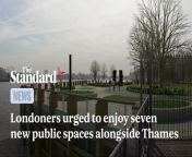 Londoners Urged To &#39;Come Out And Enjoy&#39; Seven New Public Spaces Alongside Thames