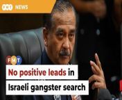 ‘Eran Haya’ is supposed to be the target of the Israeli suspect police have in custody.&#60;br/&#62;&#60;br/&#62;&#60;br/&#62;Read More: &#60;br/&#62;https://www.freemalaysiatoday.com/category/nation/2024/04/02/no-positive-leads-in-search-for-israeli-gangster-says-igp/&#60;br/&#62;&#60;br/&#62;&#60;br/&#62;Free Malaysia Today is an independent, bi-lingual news portal with a focus on Malaysian current affairs.&#60;br/&#62;&#60;br/&#62;Subscribe to our channel - http://bit.ly/2Qo08ry&#60;br/&#62;------------------------------------------------------------------------------------------------------------------------------------------------------&#60;br/&#62;Check us out at https://www.freemalaysiatoday.com&#60;br/&#62;Follow FMT on Facebook: https://bit.ly/49JJoo5&#60;br/&#62;Follow FMT on Dailymotion: https://bit.ly/2WGITHM&#60;br/&#62;Follow FMT on X: https://bit.ly/48zARSW &#60;br/&#62;Follow FMT on Instagram: https://bit.ly/48Cq76h&#60;br/&#62;Follow FMT on TikTok : https://bit.ly/3uKuQFp&#60;br/&#62;Follow FMT Berita on TikTok: https://bit.ly/48vpnQG &#60;br/&#62;Follow FMT Telegram - https://bit.ly/42VyzMX&#60;br/&#62;Follow FMT LinkedIn - https://bit.ly/42YytEb&#60;br/&#62;Follow FMT Lifestyle on Instagram: https://bit.ly/42WrsUj&#60;br/&#62;Follow FMT on WhatsApp: https://bit.ly/49GMbxW &#60;br/&#62;------------------------------------------------------------------------------------------------------------------------------------------------------&#60;br/&#62;Download FMT News App:&#60;br/&#62;Google Play – http://bit.ly/2YSuV46&#60;br/&#62;App Store – https://apple.co/2HNH7gZ&#60;br/&#62;Huawei AppGallery - https://bit.ly/2D2OpNP&#60;br/&#62;&#60;br/&#62;#FMTNews #PositiveLeads #IsraeliGangster #EranHaya #MusliBrothers