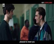 Gay Storyline from the TV show A PROFESSOR (original title UN PROFESSORE), Italy Drama 2021.&#60;br/&#62;&#60;br/&#62;Manuel and his mom, Anita, move into Simone&#39;s house.&#60;br/&#62;A former student from Naples, Mimmo (Domenico Cuomo),&#60;br/&#62;is the new assistant at the school library. He&#39;s on probation at the local prison. Simone feels attracted to his new unlucky friend and tries to keep Mimmo away from trouble.&#60;br/&#62;Love blossoms when Mimmo kisses Simone, but things don&#39;t go as planned...&#60;br/&#62;&#60;br/&#62;THIS VIDEO IS ONLY FOR NON-PROFIT FAIR-USE