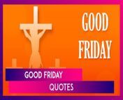 Every year, Christians mourn the death of Jesus and remember the sacrifice he made on the cross to pay for the sins of humanity. In 2024, Good Friday falls on March 29. To observe the day, share Good Friday Bible verses, texts, messages, wallpapers, sayings, and quotes with your loved ones.&#60;br/&#62;