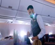 Rylan Clark achieved his lifelong dream of becoming an airline cabin crew – for one day only.&#60;br/&#62;&#60;br/&#62;Customers on a Virgin Atlantic flight from London to Miami were welcomed by the much-loved TV star dressed head to toe in the airline’s iconic Vivienne Westwood uniform.&#60;br/&#62; &#60;br/&#62;The presenter took part in a staff training session alongside the Economy team while at 38,000ft - learning how to deliver a warm welcome and announcements over the PA.&#60;br/&#62; &#60;br/&#62;It comes as research among 2,000 adults found 66 per cent reckon the overall onboard experience can &#39;make or break&#39; a holiday.&#60;br/&#62;&#60;br/&#62;Ombi Farr, flight service manager at Virgin Atlantic, said, “It was a pleasure having Rylan onboard to test out his service skills and see if he can embody our unique red spirit. &#60;br/&#62;&#60;br/&#62;“We want all of our customers to feel special when they fly with us - no matter which cabin they’re in - and Rylan really did go the extra mile to do that. &#60;br/&#62;&#60;br/&#62;“He brought the energy, warmth and fun that our customers know and love.” &#60;br/&#62;&#60;br/&#62;Putting his height to good use by helping passengers stow hand luggage in the overhead lockers, Rylan made a good impression on the crew - even adding his signature style to the drinks service and providing some surprises with mid-flight ice lollies.&#60;br/&#62;&#60;br/&#62;But like any new starter, there was room for development as the crew caught Rylan taking a sneaky unscheduled snack break to enjoy the Mile High afternoon tea, and getting caught up with families enjoying the in-flight kids’ packs. &#60;br/&#62;&#60;br/&#62;It comes after the study, commissioned by the airline, found a warm and welcoming cabin crew (75 per cent), good food and drink (61 per cent), and small and personal touches to make people feel special (41 per cent) are important factors in gaining a positive in-flight experience.&#60;br/&#62;&#60;br/&#62;While 49 per cent believe their holiday starts the moment they arrive at the airport, with 80 per cent claiming a great flight means they enjoy their holiday more.&#60;br/&#62;&#60;br/&#62;And nine in 10 even said it can make them feel more relaxed, according to the OnePoll.com data.&#60;br/&#62;&#60;br/&#62;Corneel Koster, Virgin Atlantic’s chief customer and operating officer, said: “A journey truly comes to life the moment our customers step on to the plane, and we want to make sure that everyone enjoys a special experience - no matter what cabin they’re travelling in. &#60;br/&#62;&#60;br/&#62;“Rylan has that natural warmth and amazing personality that our crew are famous for and with a little more training I’m confident he’ll earn his Virgin Atlantic wings.”
