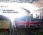 The UK’s Royal Air Force (RAF) just made history by airdropping over 10 tonnes of crucial food supplies into Gaza, supported by the Royal Jordanian Air Force. This humanitarian effort included water, rice, oil, flour, canned goods and baby formula. Incredible collaboration in action! &#60;br/&#62;#RAF #GazaAid #HumanitarianEfforts ️