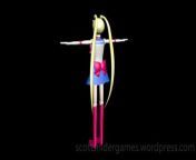 A video, of the Sailor Moon 3D model. Created by Scott Snider using 3DS MAX. Uploaded 04-02-2024.
