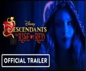 Meet Red in this teaser trailer for Descendants: The Rise of Red, an upcoming music-driven Disney movie starring Kylie Cantrall as Red, princess of the hostile kingdom of Wonderland and Auradon’s newest Villain Kid (aka VK), and Malia Baker, who plays Chloe, the daughter of Cinderella and King Charming.&#60;br/&#62;&#60;br/&#62;Descendants: The Rise of Red follows Red, the rebellious daughter of the Queen of Hearts, and Chloe, Cinderella’s perfectionist daughter. When the tyrannical Queen of Hearts incites a coup against Auradon, polar opposites Red and Chloe must join forces and travel back in time to undo the traumatic event that set Red’s mother down her villainous path.&#60;br/&#62;&#60;br/&#62;In addition to Cantrall and Baker, the film stars a new ensemble of VKs and legacy characters, including Brandy as Cinderella, Rita Ora as the Queen of Hearts, Dara Reneé as Uliana, Ruby Rose Turner as Bridget/Young Queen of Hearts, Morgan Dudley as Ella/Young Cinderella, Joshua Colley as Young Hook, Peder Lindell as Morgie, Grace Narducci as Fay/Young Fairy Godmother, Jeremy Swift as Principal Merlin, Paolo Montalban as King Charming, and Leonardo Nam as Maddox Hatter. China Anne McClain is back as fan-favorite Uma and the new principal at Auradon Prep. Melanie Paxson also reprises her role as Fairy Godmother.&#60;br/&#62;&#60;br/&#62;Descendants: The Rise of Red starts streaming July 12, 2024 on Disney+, followed by a special encore on August 9, at 8:00 p.m. EDT/PDT on Disney Channel.&#60;br/&#62;