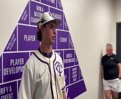 TCU shortstop Anthony Silva talked about the team&#39;s mindset coming into this weekend.