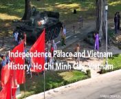 Independence Palace and South Vietnam History, Ho Chi Minh City, Vietnam.&#60;br/&#62;This is a great place to visit for tourists, giving you a great outline of how that tanks entered the Presidential palace.It includes the aircrafts that bombed it after a citizen uprising against the then corrupt President of South Vietnam.Also shows the extravagance of the First Lady, and how the President has a helicopter on standby so that he can escape anytime. The President of South Vietnam was supported by the USA and that led to the Vietnam war.&#60;br/&#62;Watch the other videos.&#60;br/&#62;Recommended for tourists.&#60;br/&#62;